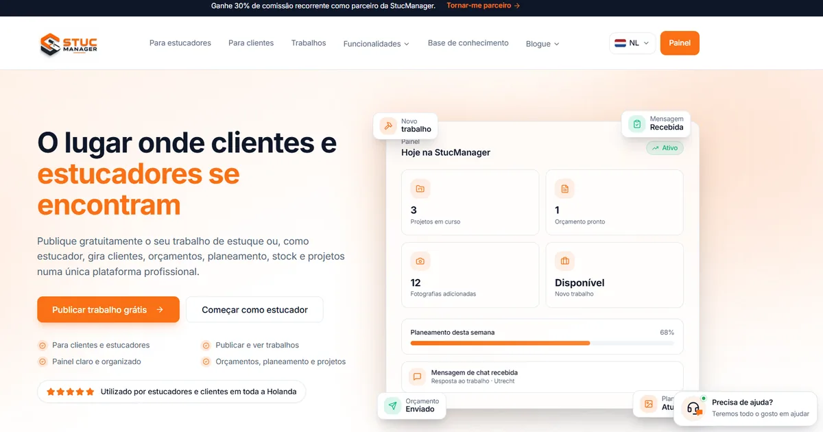 StucManager Software de gestão